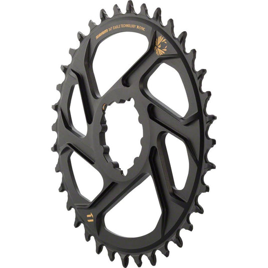 SRAM Chain Ring X-Sync 12S 36T Dm 3mm Offset B, Gold - RACKTRENDZ