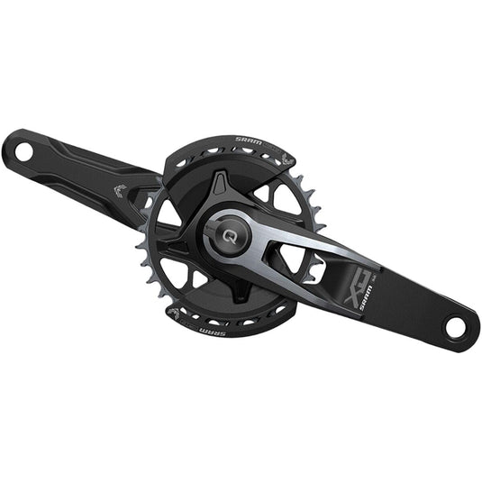 SRAM, X0 T-Type Spindle Power Meter, Power Meter Crankset, Speed: 12, Spindle: 28.99mm, BCD: Direct Mount, 32, Dub, - RACKTRENDZ