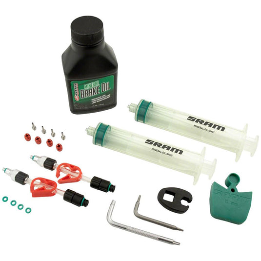 SRAM, Mineral Oil,Bleed Kit, Oil Included - RACKTRENDZ