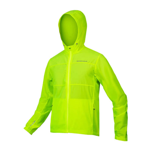 Endura Men's Hummvee Windshell Cycling Jacket Hi-Viz Yellow, Medium - RACKTRENDZ