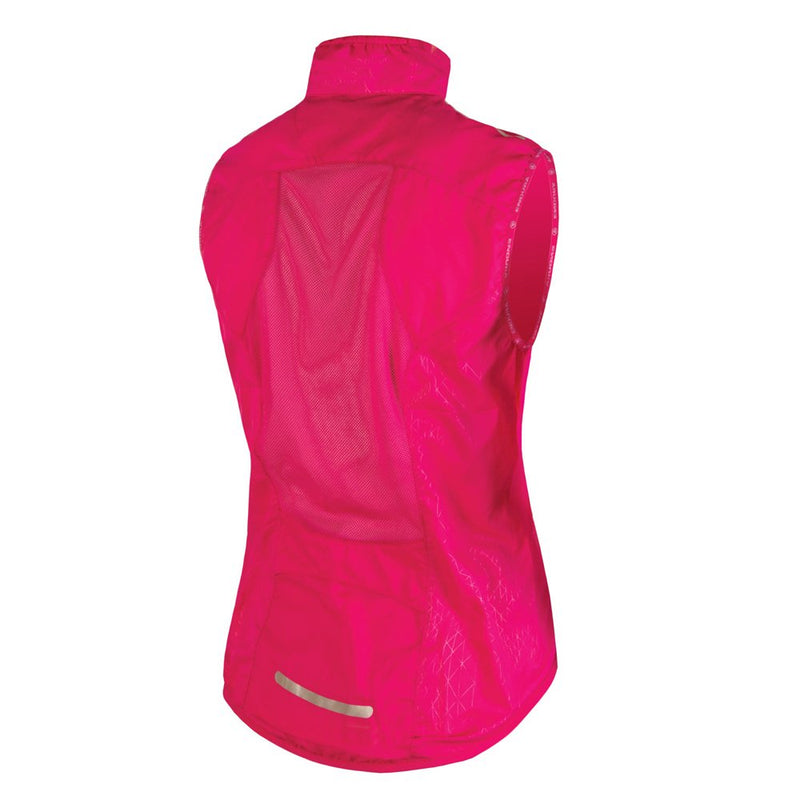 Chargez l&#39;image dans la visionneuse de la galerie, Endura 2017 Women&#39;s Pakagilet II Ultra Packable Windproof Cycling Vest - E6105 (Cerise - XS) - RACKTRENDZ
