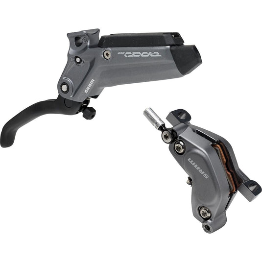 SRAM, Code Bronze Stealth, MTB Hydraulic Disc Brake, Front, Post Mount, Grey - RACKTRENDZ