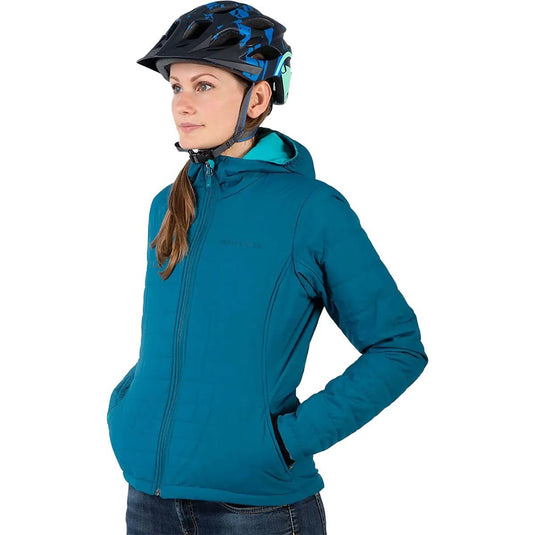 Endura Women's Hummvee FlipJak Cycling Jacket - Reversible & Lightweight Jacket Pacific Blue, X-Small - RACKTRENDZ