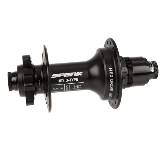 Spank Sram XD, 102T, 32H Adult Unisex Hex Rear Hub 150/157x12 mm, Black - RACKTRENDZ