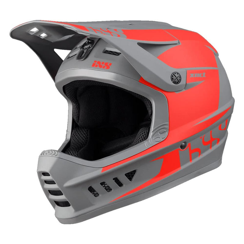 Chargez l&#39;image dans la visionneuse de la galerie, IXS XACT Evo Lagoon-Graphite Helmet (49-52 cm) Full Face Mountain Bike/E-Bike/BMX Adult Unisex, XS (42-52 cm) - RACKTRENDZ
