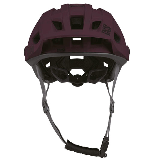 IXS Trigger AM Grape SM Helmet (54-58 cm) Jet MTB/E-Bike Unisex Adult - RACKTRENDZ