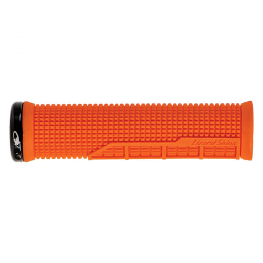 Lizard Skins Unisex's Single-Sided Lock-On Machine Handlebar Grips, Blaze Orange, One Size - RACKTRENDZ