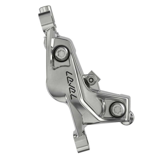 SRAM, Level Ultimate Stealth 4P, MTB Hydraulic Disc Brake, Rear, Post Mount, Silver - RACKTRENDZ