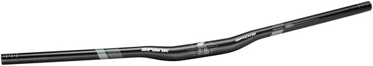 Spank Spike 800 Vibrocore Bicycle Handlebar (Black), Mountain Bike Handlebar, Aluminium Alloy Handlebars, 31.8-mm Clamp, 785-mm Wide, 1.25-Inch Rise - RACKTRENDZ