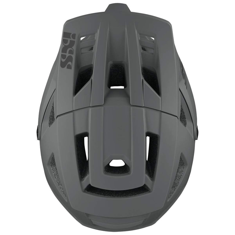 Load image into Gallery viewer, IXS Trigger FF Unisex Youth Mountain Bike/E-Bike/BMX Full Face Helmet, Graphite, XS (49-54 cm) - RACKTRENDZ
