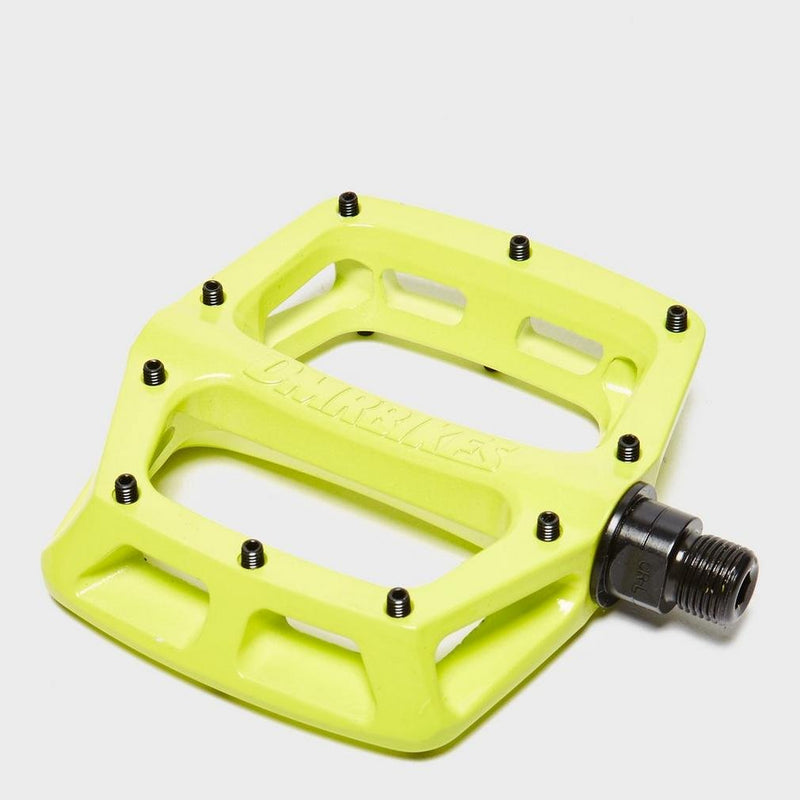 Chargez l&#39;image dans la visionneuse de la galerie, DMR V8 Pedal LEM Lime Flat Pedal - RACKTRENDZ
