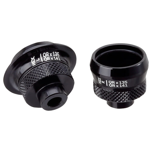 Spank Hex QRx135/142 Rear Hub Adaptor Adult Unisex Mountain Bike Accessories, Black - RACKTRENDZ