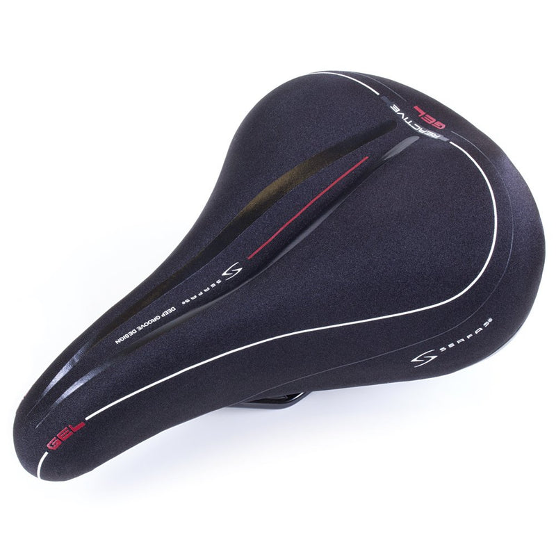 Chargez l&#39;image dans la visionneuse de la galerie, Serfas Full Suspension Hybrid Bicycle Saddle - RACKTRENDZ
