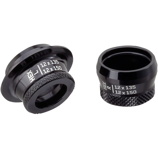 Spank HEX12x135/150 Unisex Adult Mountain Bike Rear Hub Adapter, Black, 12x135/150 - RACKTRENDZ