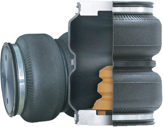Enthuze HD Double Convoluted Air Spring for Heavy-Duty Vehicles