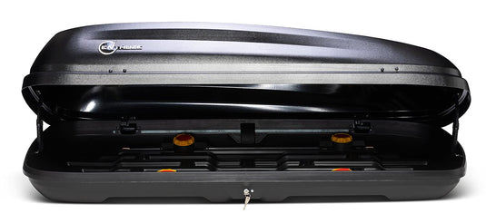 Enthuze Weekender Roof Box - 18 Cu. Ft., Phantom Black