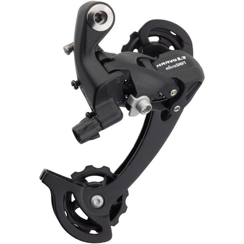 Microshift MarvoLT M46 Rear Derailleur - 7,8,9 Speed, Long Cage, Black - RACKTRENDZ