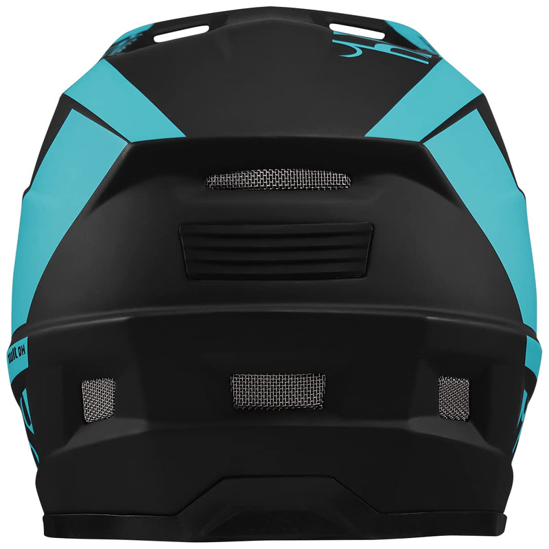 Load image into Gallery viewer, IXS Xult DH Unisex Adult Mountain Bike/E-Bike/BMX Full Face Helmet, Blue Lagoon, Medium - RACKTRENDZ
