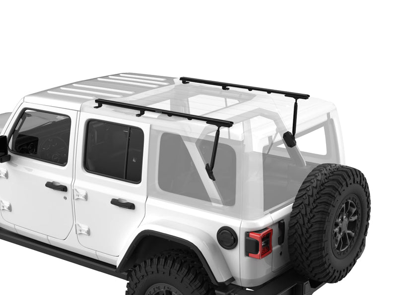 Load image into Gallery viewer, Yakima RibCage JL 4DR Custom Rooftop Track System with Internal Supports, Black
