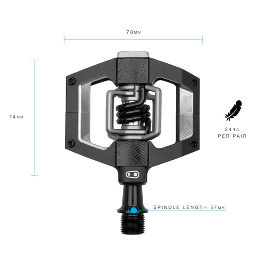 CB MALLET TRAIL BLK/BLK RESSORT