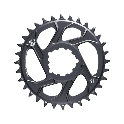 SRAM Unisex's X-Sync 2 Sl Direct Mount 6mm Offset Eagle Chainring, Lunar Grey, 34t - RACKTRENDZ