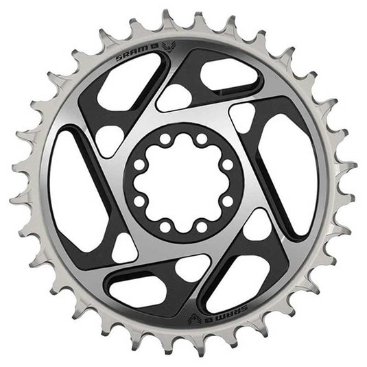 SRAM, Eagle T-Type DM XX SL 3mm Offset, Chainring, Teeth: 36, Speed: 12, BCD: Direct Mount, Aluminum, Black - RACKTRENDZ