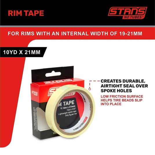 Stans No Tubes 10-Yard x 21mm Rim Tape - RACKTRENDZ