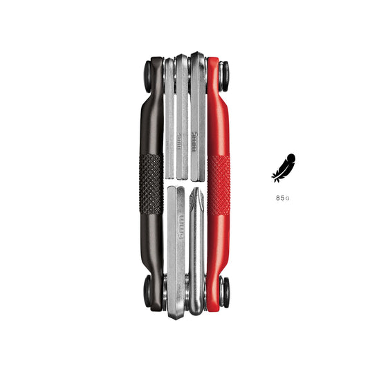 OUTIL MULTIFONCTION CRNKBRO M5 NOIR/ROUGE