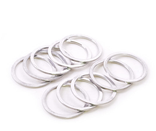 Wheels Manufacturing Aluminum Headset Spacer - 1-1/8", 1.5mm, Silver, 5-Pack - RACKTRENDZ