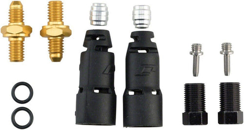 Jagwire Pro Quick-Fit Fittings Kit Adapter-avid Elixir Unisex Adult, Black - RACKTRENDZ