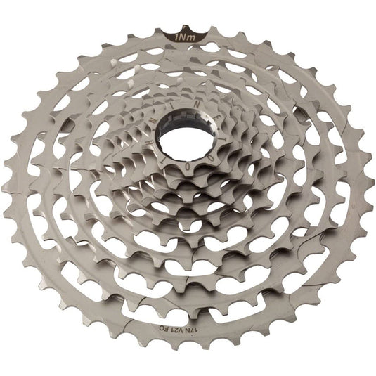 E13 Unisex_Adult Helix Race-9-46T-11v Bike Cassettes, Grey/Silver, 11v - RACKTRENDZ