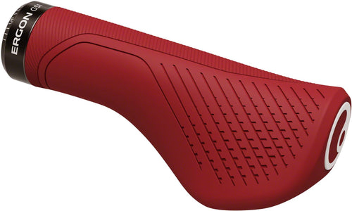 Ergon New GS1 EVO Ergonomic Bike Handlebar Grips, Chili Red/Large - RACKTRENDZ