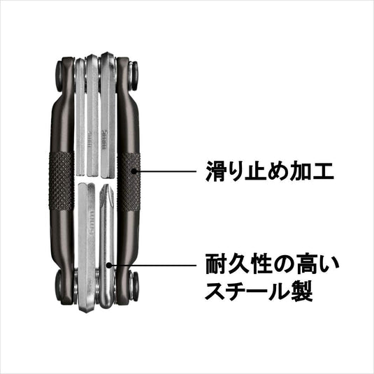 Crankbrothers Multi-5 Bicycle Multi-Tool, Nickel