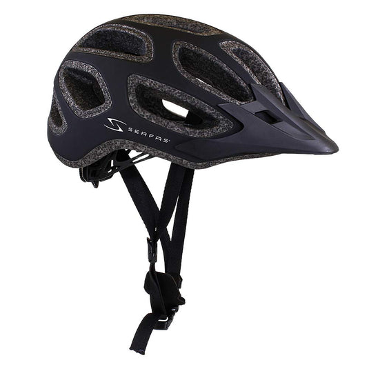 Serfas HT-600/604 Incline Enduro Helmet (Matte Black, S/M) - RACKTRENDZ