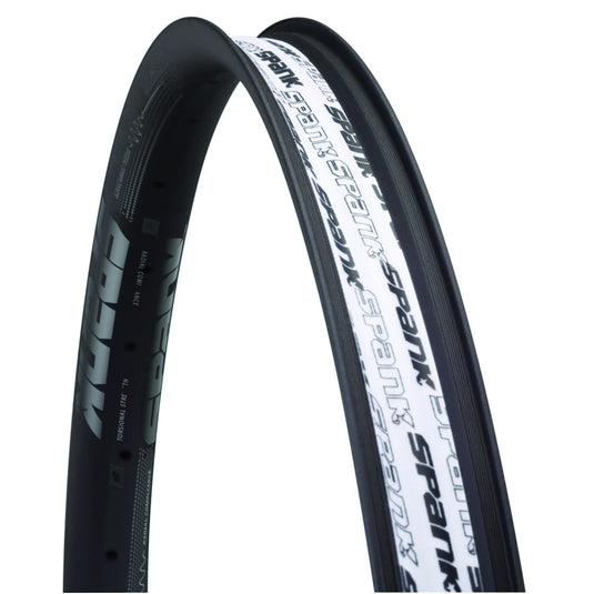 Spank Rim (27.5”, Black), Clincher Rim, Optimized for ASTM-4, All Mountain, Trail and Enduro, Lateral Stiffness and Predictable handling, for Medium to Light Riders - RACKTRENDZ