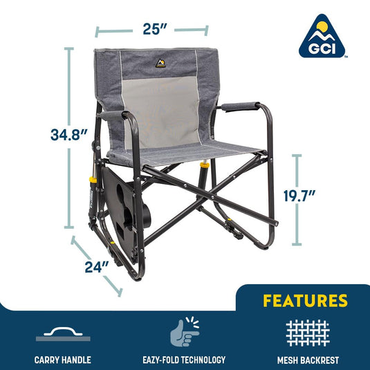 GCI Outdoor 371145: Freestyle Rocker with Side Table