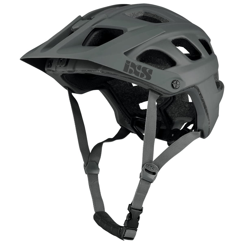 Chargez l&#39;image dans la visionneuse de la galerie, IXS Unisex Trail EVO Helmet (Graphite,S/M)- Adjustable 54-58cm Adult Helmets for Men Women,Protective Gear with Quick Detach System - RACKTRENDZ
