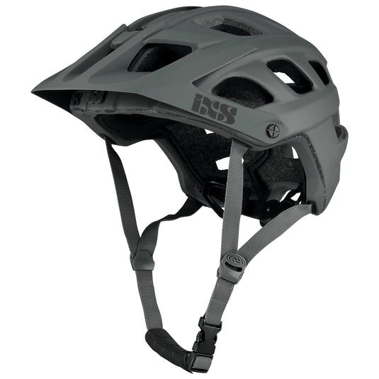 IXS Unisex Trail EVO Helmet (Graphite,S/M)- Adjustable 54-58cm Adult Helmets for Men Women,Protective Gear with Quick Detach System - RACKTRENDZ