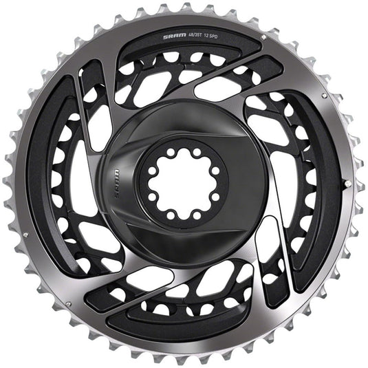 SRAM Unisex's Road Dm Kit Non-Power Red Chainring, Polar Grey, 48-35t - RACKTRENDZ