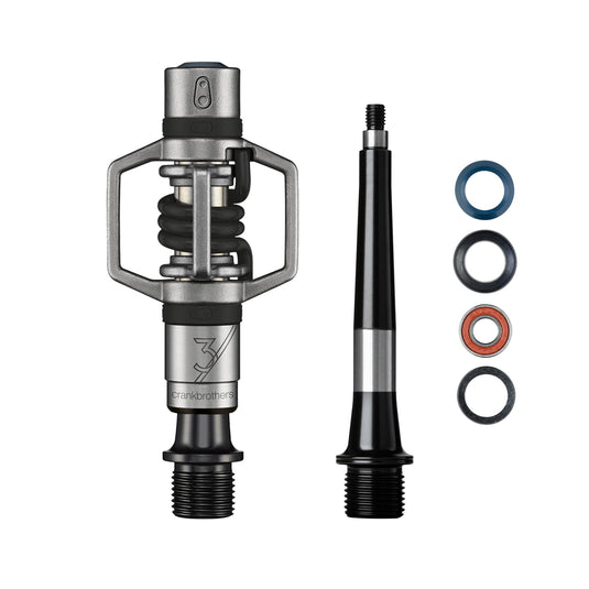 Crank Brothers Eggbeater 3 Clipless MTB Pedals Black/Silver