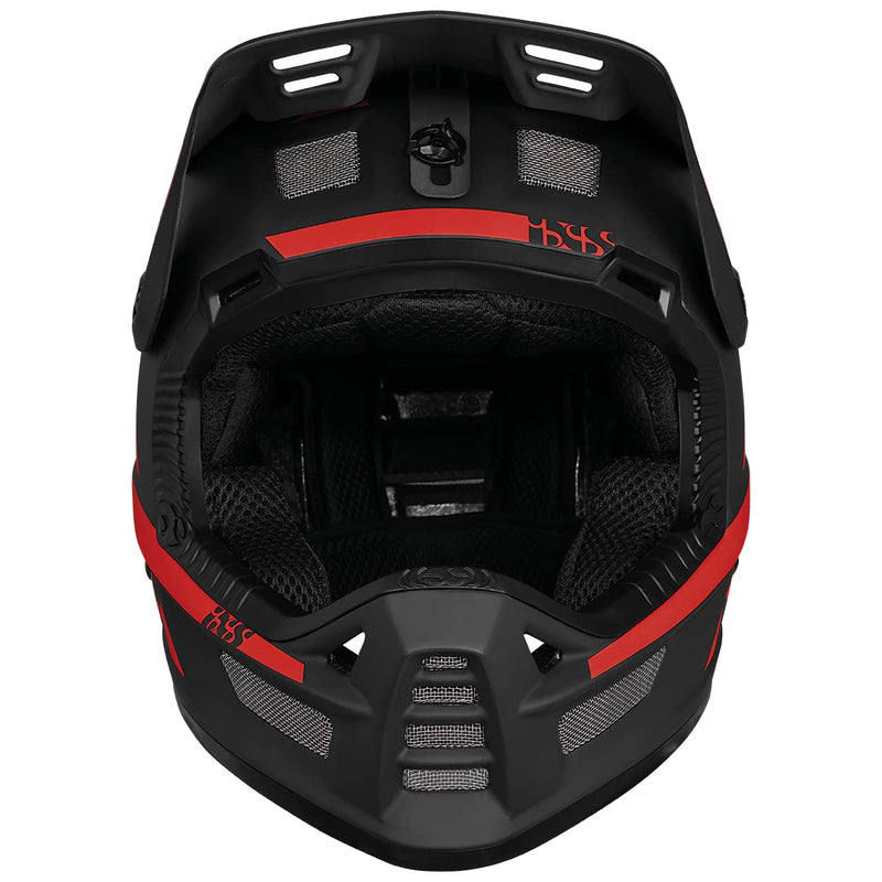 Chargez l&#39;image dans la visionneuse de la galerie, IXS Unisex Xult DH Red (M/L)- Adjustable with ErgoFit 57-59cm Adult Helmets for Men Women,Protective Gear with Quick Detach System - RACKTRENDZ
