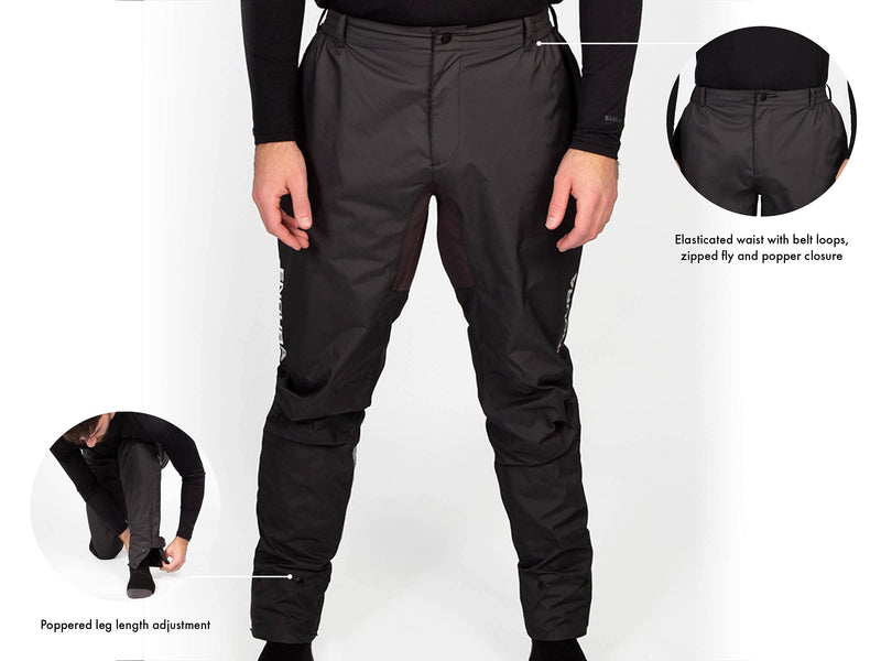 Load image into Gallery viewer, Endura Men&#39;s Urban Luminite Waterproof Cycling Pants II Anthracite, XX-Large - RACKTRENDZ
