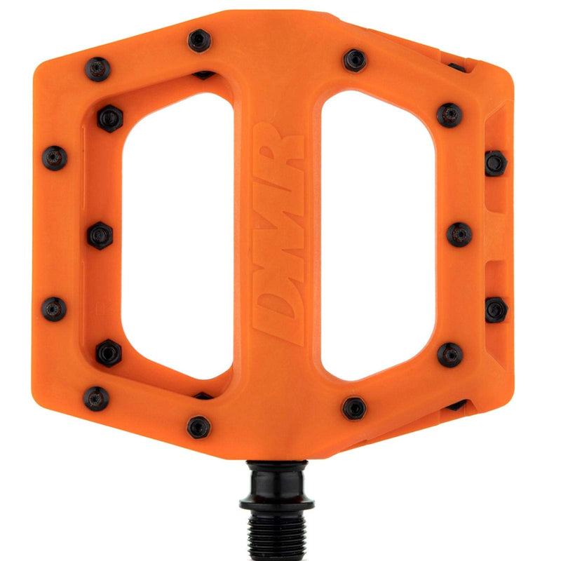 Chargez l&#39;image dans la visionneuse de la galerie, DMR V11 Plastic 9/16 Inch Platform Bike Pedals Orange - RACKTRENDZ
