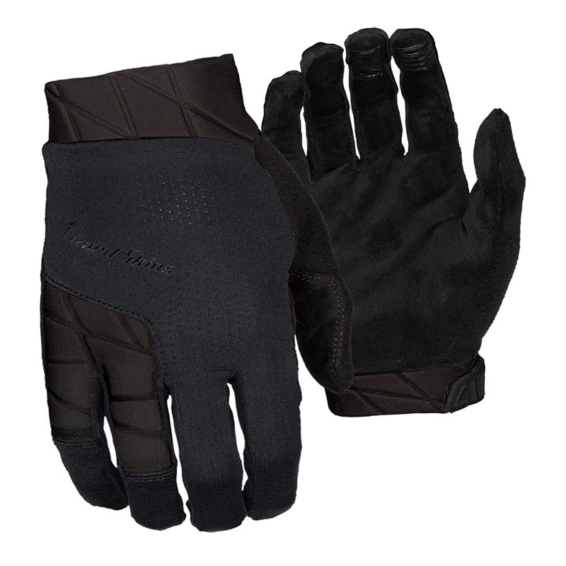 Load image into Gallery viewer, Lizard Skins Monitor Ops Cycling Gloves – Long Finger Unisex Road Bike Gloves – 3 Colors (Jet Black, Large) - RACKTRENDZ
