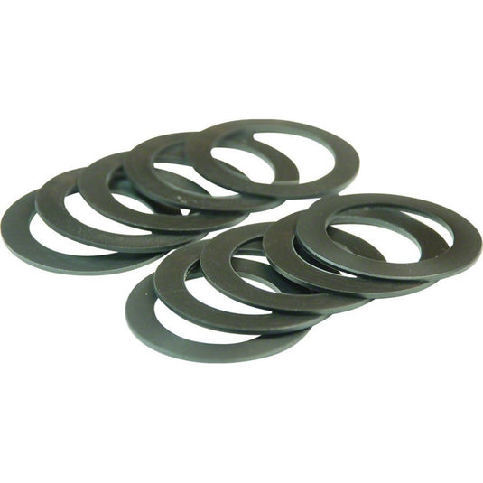 Wheels Manufacturing PF30 Spacers 30 x 1.0mm Bike Pack Accessories (Bag of 10),Black - RACKTRENDZ