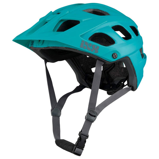 IXS Evo Unisex Adult Trail/All Mountain Mountain Bike Helmet, Lagoon, SM (54-58 cm) - RACKTRENDZ