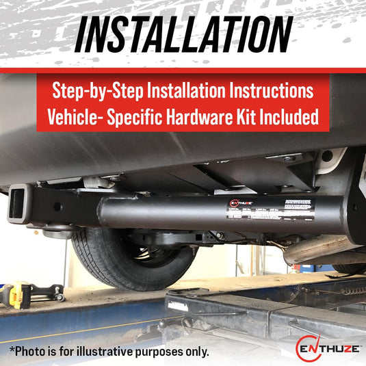 Enthuze Hitches for 2015-2023 Ford F-150, Class 3+ Towing