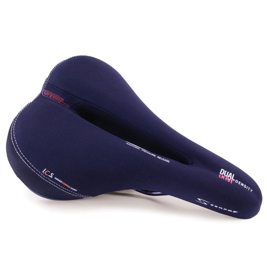 Serfas Dual Density Men's Bicycle Saddle with Cutout - RACKTRENDZ