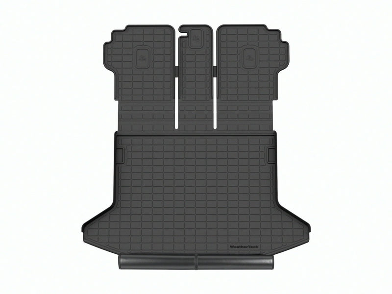 Load image into Gallery viewer, WeatherTech Seatback Cargo Liner HP Mats for Mazda CX-5 - Behind 2nd Row Seating with Bumper Protector (401504IMSK), Black
