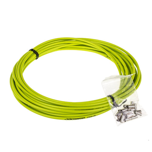 Jagwire CEX Brake Cable Housing Green Bio-Grün Size:5 mm - RACKTRENDZ